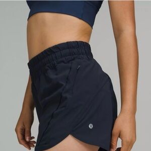 Lululemon Mid rise Track Shorts In Black 6